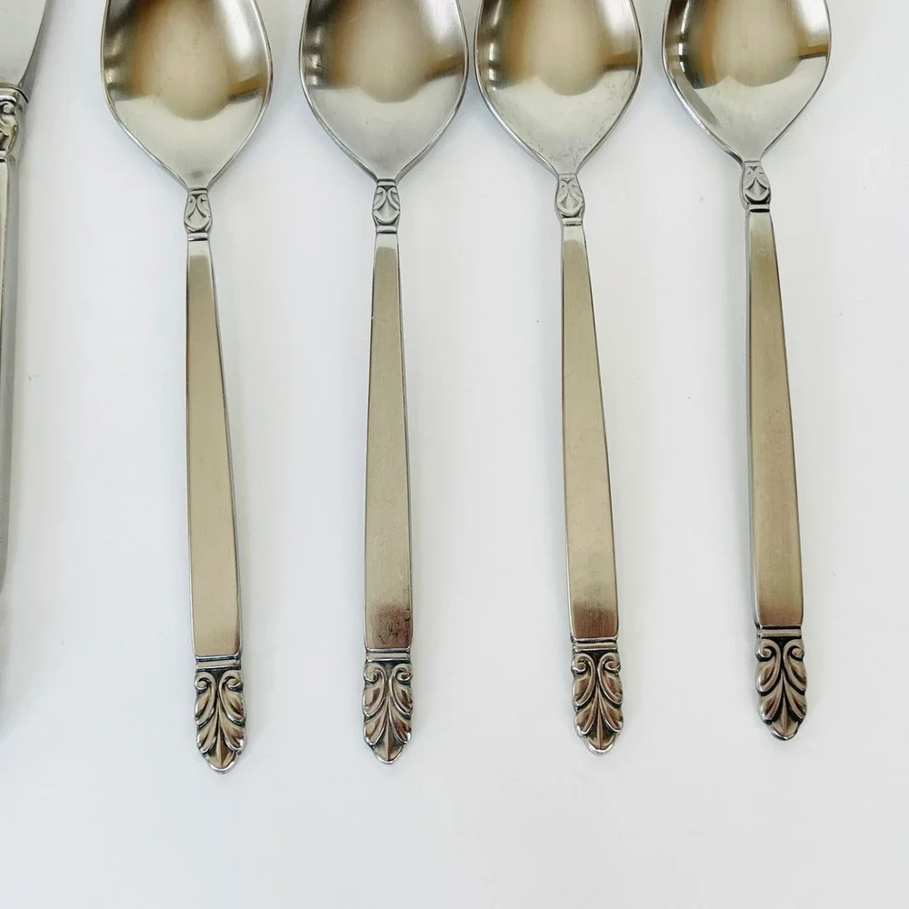 International Silver NORSE Satin Stainless Steel Flatware -20 pcs-Service for 4